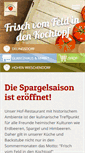 Mobile Screenshot of glantzundgloria.glantz.de