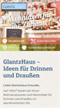 Mobile Screenshot of glantzhaus.glantz.de